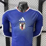 26/27 Japan Home Player Version Long Sleeve Soccer Jersey