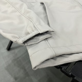 25/26 Archaeopteryx Grey Thickened Assault  Hooded Windbreaker# RK1101 (加厚冲锋衣）