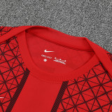 25-26 PSG Grid Tower Red Tank top and shorts suit
