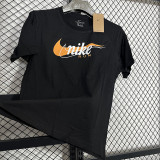 2025 T245 NK Black Pure Cotton T-shirt