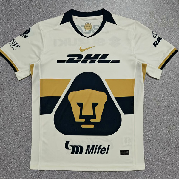 25/26 Pumas UNAM Home Fans Soccer Jersey