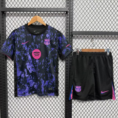 25 /26 BAR Purple Black Kids Soccer Jersey