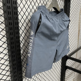 2025 D980 Light Blue Casual shorts