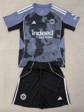 25/26 Frankfurt Third Kids Soccer Jersey