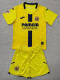 25/26  Villarreal Home   Kids  Soccer Jersey