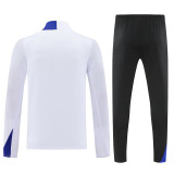 25-26 PSG White Half Pull Tracksuit (半拉链)