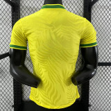 25-26 Brazil Yellow Peace Dove Special Edition  Player Version Soccer Jersey