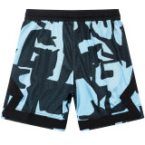 25/26 New Jordan Casual NBA Edition Lce Breaking Spotted Orchid shorts#C2501