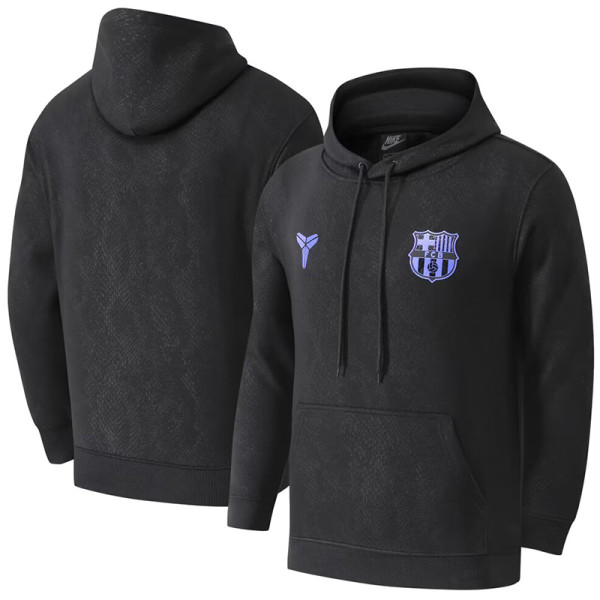 25/26 BAR Snake Pattern Fleece Black Hoody(加绒）