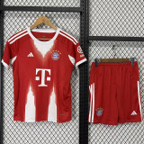25/26  Bayern Home  Kids Soccer Jersey