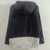 25-26 PSG New Edition White & Black  Jordan  Assault  Hooded Windbreaker