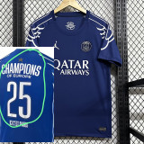 24/25 PSG Fourth Fans Soccer Jersey(CHAMPIONS)
