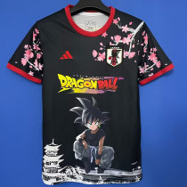 25/26 Japan Little Wukong Black Fans Soccer Jersey