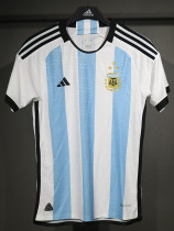 2022 Argentina Home  Player Version Retro Soccer Jersey球员