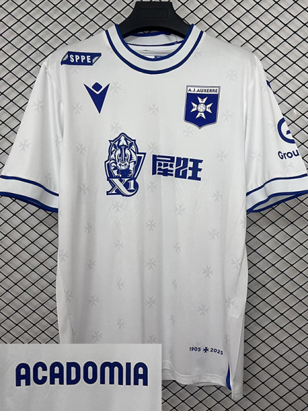 25/26 AJ Auxerre Home Fans Soccer Jersey