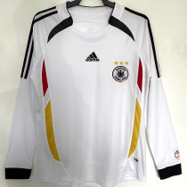 2006 Germany Home  Long Sleeve  Retro Soccer Jersey