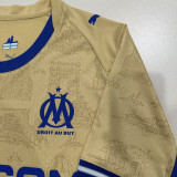 25/26 Marseille fourth Player Version Soccer Jersey(Print all sponsors）全广告