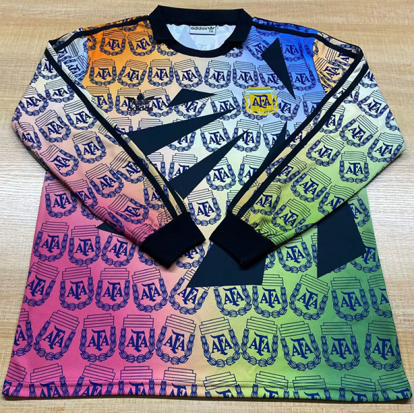 1993/1994  Argentina Goalkeeper Retro  Long Sleeve Soccer Jersey