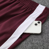 25/26  Bayern Maroon Polo Collar Pants Set