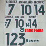 25/26 ACM Third Player Version Soccer Jersey