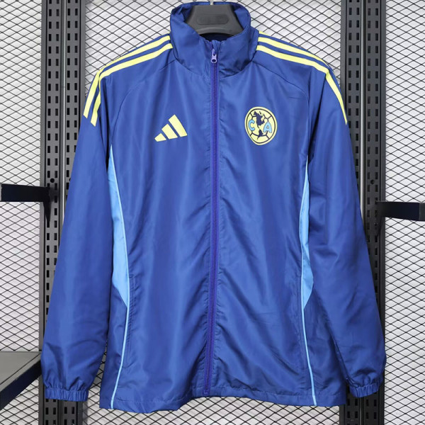 25/26 Club America Blue Windbreaker