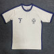 25-26 Portugal Beige White #7  T- shirts
