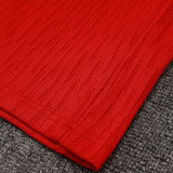 25-26  PSG Red  Half Pull Tracksuit #B2516 (半拉链)