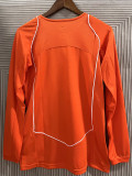 2004 Netherlands Home Retro Long Sleeve Soccer Jersey