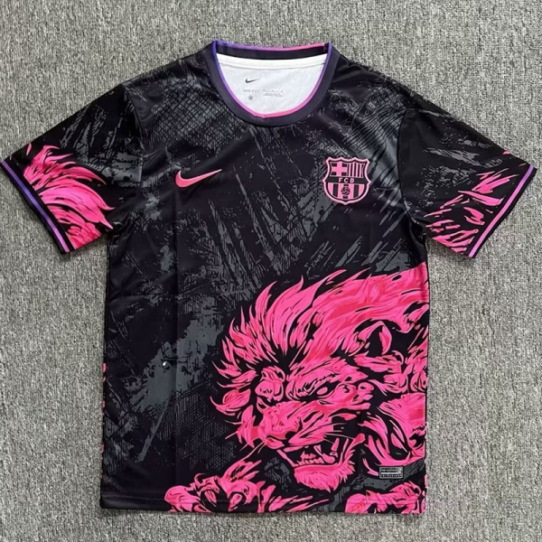 25 /26 BAR Dragon pattern Edition Black Fans Soccer Jersey