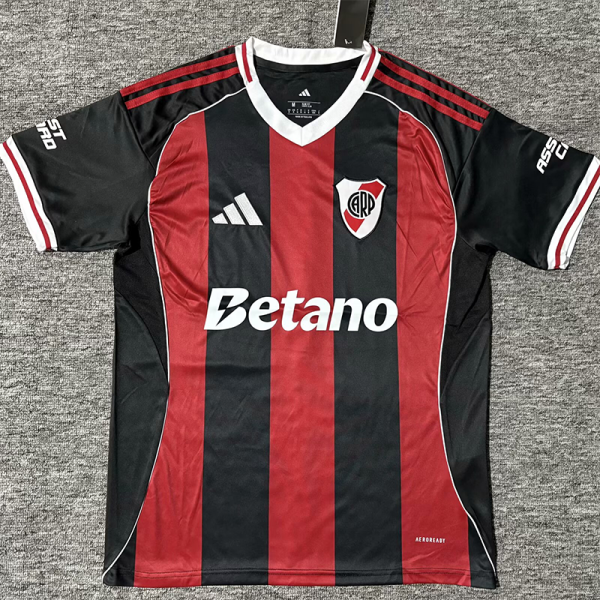 25/26 River Plate Away  Fans Soccer Jersey