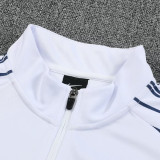 25-26 PSG White  Jacket Tracksuit（宝蓝裤）