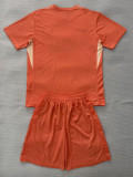 25/26 PSG Goalkeeper Orange Kids Soccer Jersey