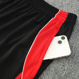 25/26 Man Utd White Team Logo Training Shorts Suit
