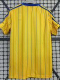 25/26 Leeds United Retro Commemorative Edition Yellow Fans Soccer Jersey