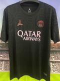 25/26 PSG Ancient Money Pattern Special Edition Black Fans Soccer Jersey