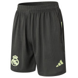25/26  RMA Grey Player Version Training Short Suit
