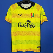 25/26 Guinea Yellow Fans Soccer Jersey