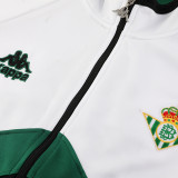 25/26 Real Betis White &Black Retro Jacket Tracksuit(01)
