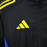 25/26 Man Utd Black &Blue Windbreaker
