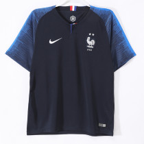 2018 France Home Retro Soccer Jersey