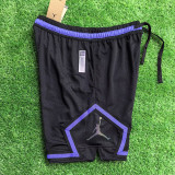 25/26 Flying Man Casual NBA Edition Black Purple shorts# J2425