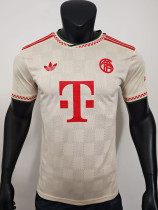 25/26 Bayern Special Edition Beige Player Version Soccer Jersey
