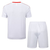 25/26 Bayern 125th Anniversary Edition White Training Short Suit#D2537