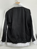 25/26 Santos FC Black Embroidery Retro windbreaker