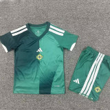 26-27 Northern Ireland Home Kids Soccer Jersey