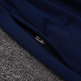 25/26   INT White Grey Half Pull Tracksuit #B2541 (半拉链)