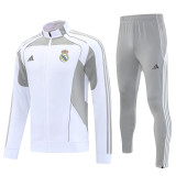 25/26 RMA White &Grey Jacket Tracksuit
