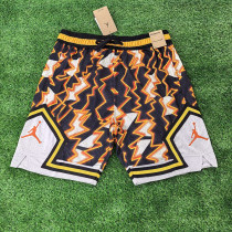 25/26 Flying Man Casual NBA Edition Lightning Orange shorts#J2401