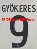 25/26 Sporting Lisbon Home1:1 Fans Soccer Jersey