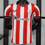 25/26  Bilbao Home  Player Version Soccer Jersey